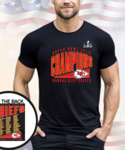 Kansas City Chiefs Super Bowl LVIII Champions Roster Best Teammates T-Shirt