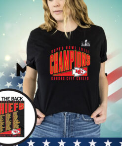 Kansas City Chiefs Super Bowl LVIII Champions Roster Best Teammates T-Shirt