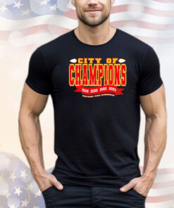 Kansas City Chiefs city of champions defend the Kingdom shirt