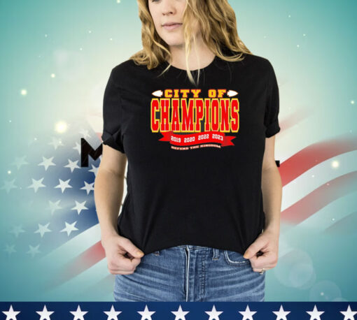 Kansas City Chiefs city of champions defend the Kingdom shirt