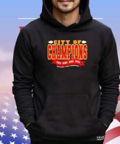 Kansas City Chiefs city of champions defend the Kingdom shirt