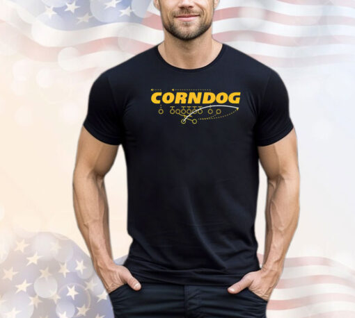 Kansas City Chiefs corndog football T-shirt