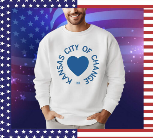 Kansas city of change T-shirt