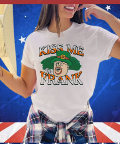 Kiss me I’m Frank St Patrick’s Day T-shirt