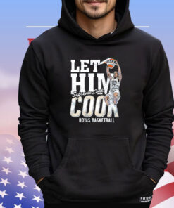 Let him cook supreme cook hoyas basketball T-shirt