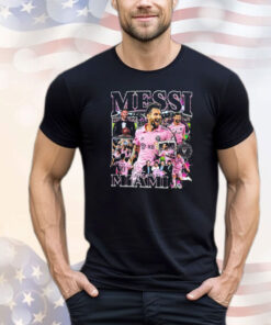 Lionel Messi Inter Miami CF graphic poster T-shirt