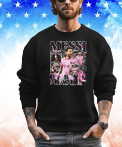 Lionel Messi Inter Miami CF graphic poster T-shirt