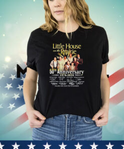 Little House on the Prairie 50th anniversary 1974 2024 signatures T-shirt