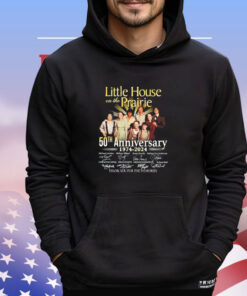 Little House on the Prairie 50th anniversary 1974 2024 signatures T-shirt