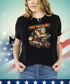 Marty and Doc Back to the Future Time Travelers T-shirt