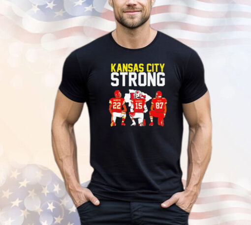 Mcduffie Mahomes Kelce Kansas City Strong T-shirt