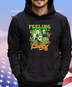 Men of horror feeling lucky St Patrick’s Day T-shirt