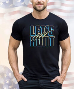 Michigan Panthers Ufl Let’s Hunt T-Shirt