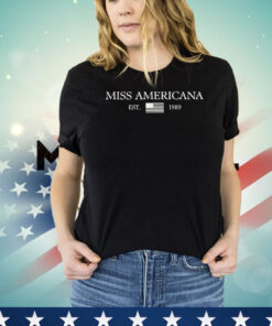 Miss Americana Minimalist est 1989 T-shirt