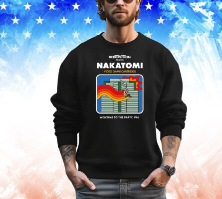 Nakatomi video game cartridge welcome to the party Pal T-shirt