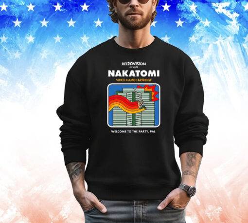 Nakatomi video game cartridge welcome to the party Pal T-shirt