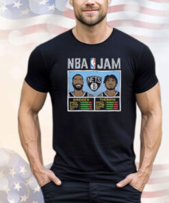 Nba Jam Nets Bridges And Thomas T-Shirt