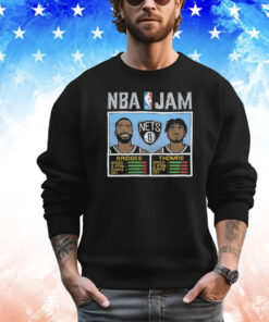 Nba Jam Nets Bridges And Thomas T-Shirt