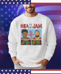 Nba Jam Rockets Green And Vanvleet T-Shirt