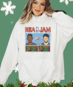 Nba Jam Thunder Gilgeous-Alexander And Holmgren Shirt