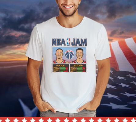 Nba Jam Wizards Poole And Kuzma T-Shirt