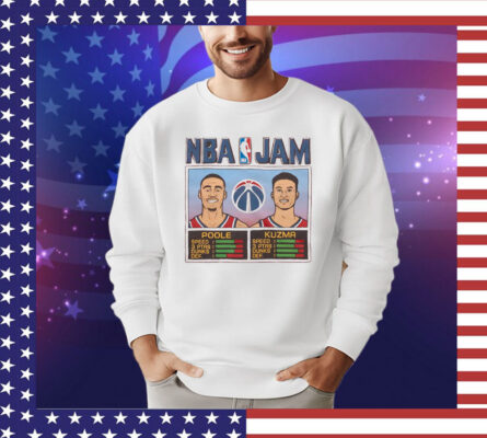 Nba Jam Wizards Poole And Kuzma T-Shirt