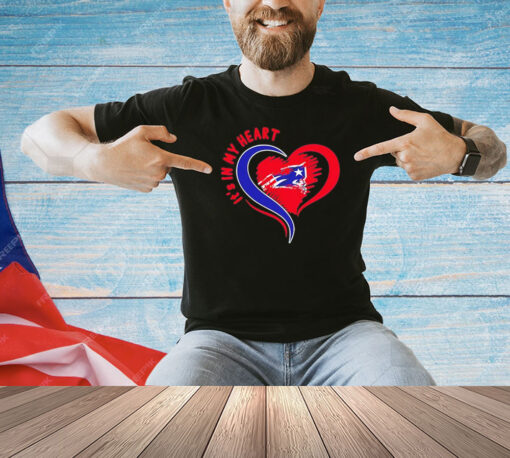 New England Patriots it’s in my heart T-shirt