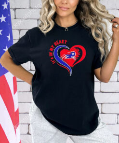 New England Patriots it’s in my heart T-shirt