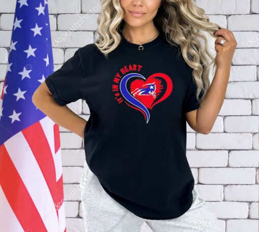 New England Patriots it’s in my heart T-shirt