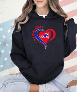 New England Patriots it’s in my heart T-shirt