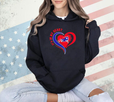 New England Patriots it’s in my heart T-shirt