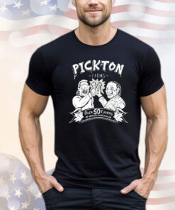 Pickton farms over 50 flavors of hickory smoked bacon shirt