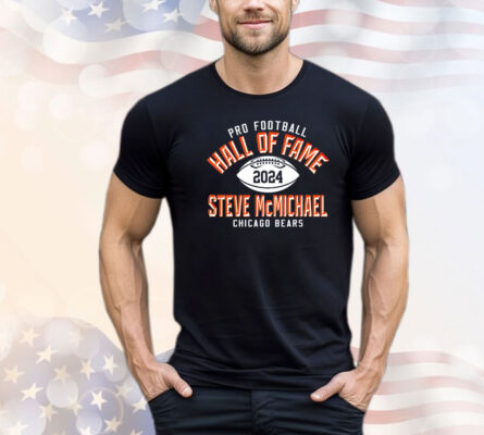 Pro football hall of fame Steve Mcmichael Chicago Bears T-shirt