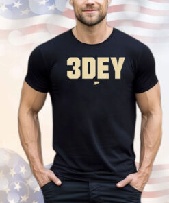 Purdue Boilermakers 3Dey T-shirt