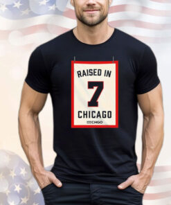 Raised in Chicago 7 T-shirt