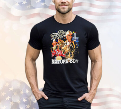 Ric Flair The Nature Boy graphic poster T-shirt