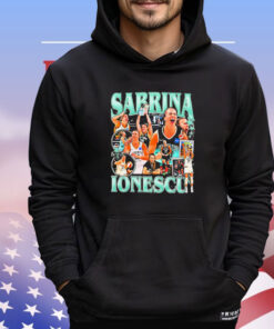 Sabrina Ionescu New York Liberty basketball retro T-shirt