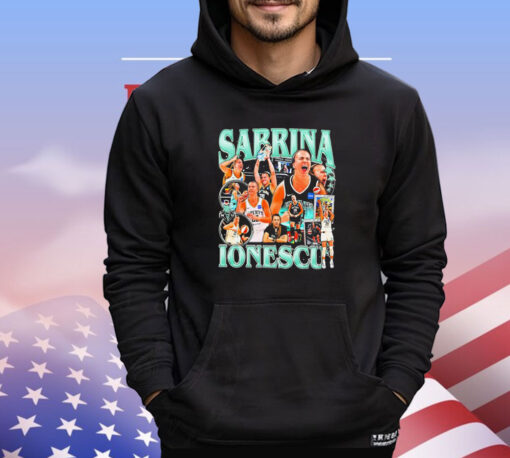 Sabrina Ionescu New York Liberty basketball retro T-shirt