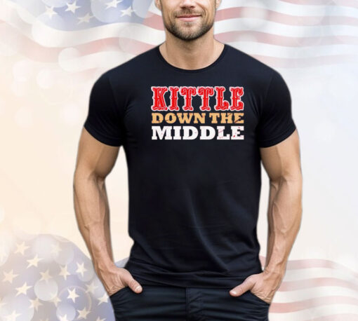 San Francisco 49ers Kittle down the middle T-shirt