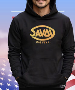 Savoy Big Five logo vintage shirt