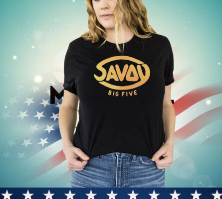 Savoy Big Five logo vintage shirt
