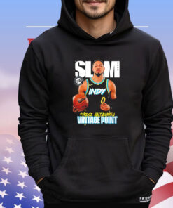 Slam Tyrese Haliburton vintage point T-shirt