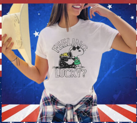 Snoopy Feeling Lucky St Patrick’s Day T-shirt