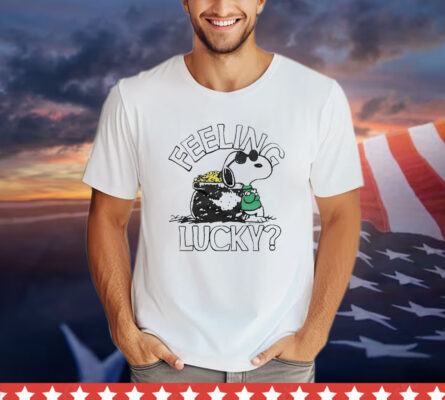 Snoopy Feeling Lucky St Patrick’s Day T-shirt