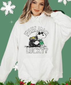 Snoopy Feeling Lucky St Patrick’s Day T-shirt