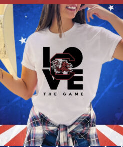 South Carolina Gamecocks love the game T-shirt