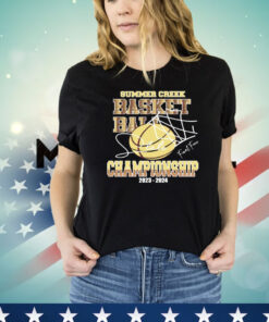 Summer creek basketball championship 2023 2024 T-shirt