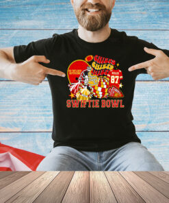 Super Bowl Swiftie Chiefs Travis Kelce Taylor Swift T-Shirt