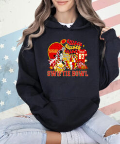Super Bowl Swiftie Chiefs Travis Kelce Taylor Swift T-Shirt