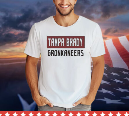 Tampa Brady Gronkaneers T-shirt